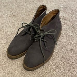 Gray Boots Size 10